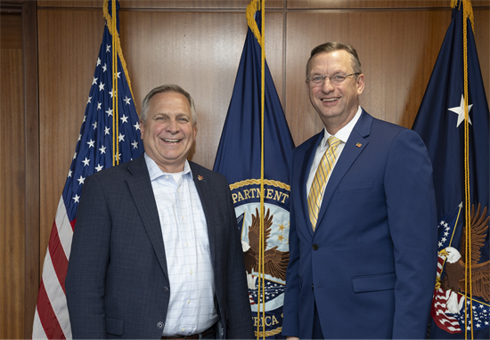 Chairman Bost and Secretary Doug Collins