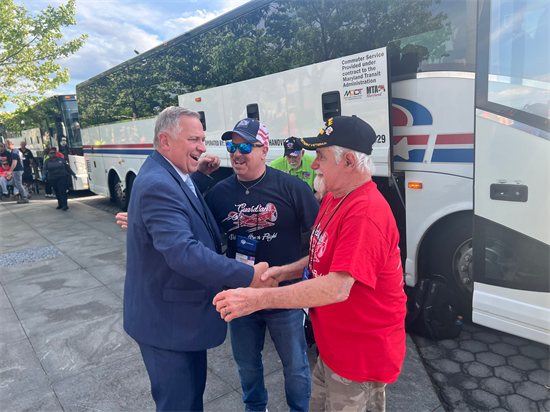 Chairman Bost with IL veterans